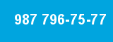 987 796-75-77